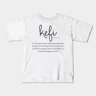 Kefi - Spirit of Joy Kids T-Shirt